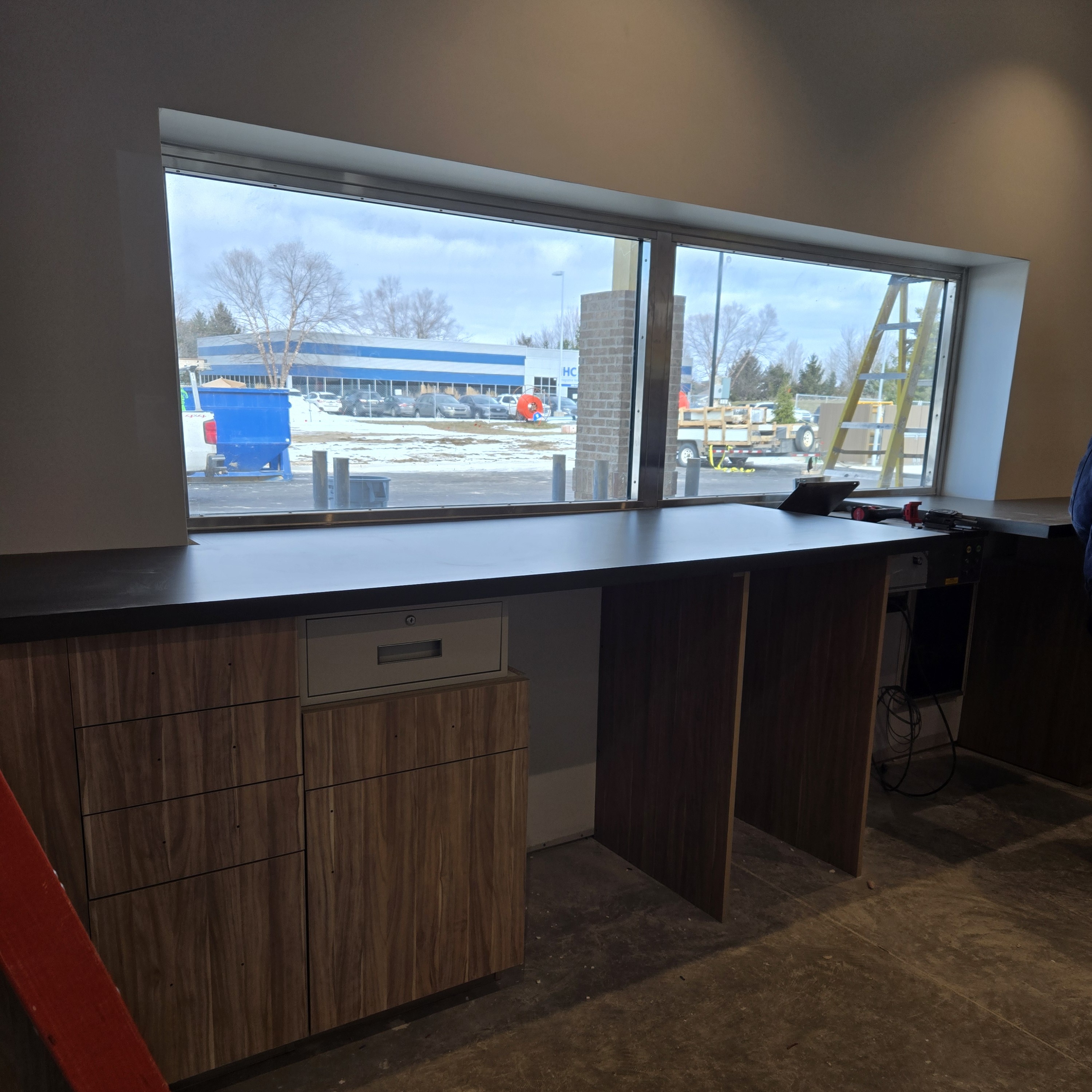 We have a desk for the drive thru! 2/4/2025